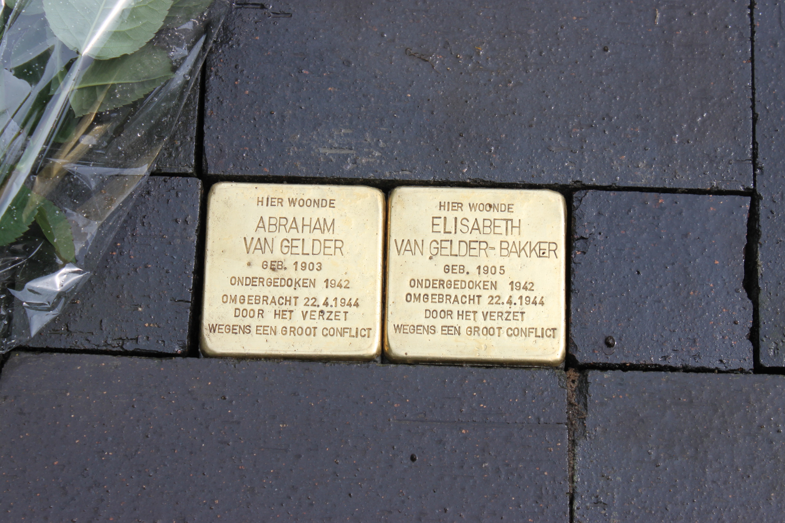 Van Gelder-Bakker stolpersteine